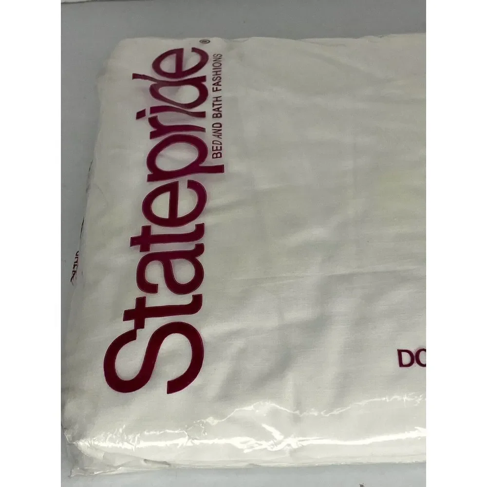 Vintage Fitted Double Sheet Deluxe Percale State Pride Belks‎ Dept Store NIP